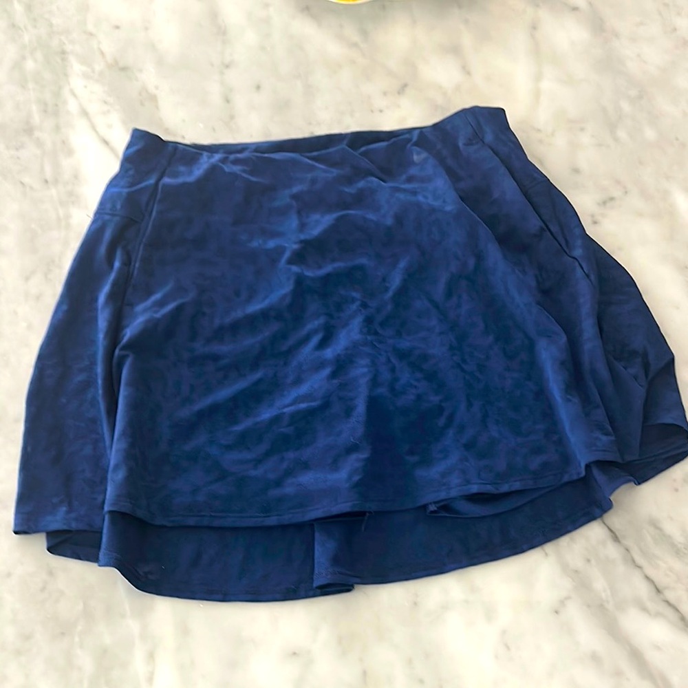 Nike Dri-FIT tennis golf skirt cheetah print with compression shorts